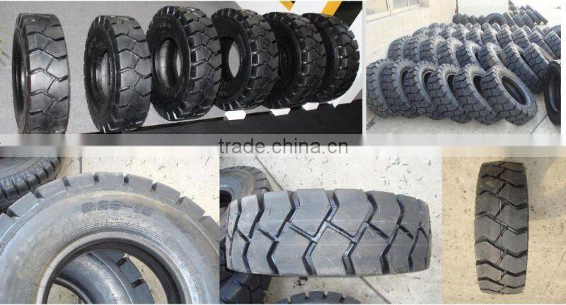 China manufacturer wholesale forklift solid tyre/solid wheel tyre 8.25-16