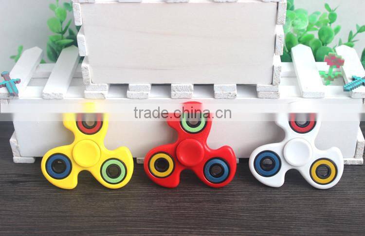 Colorful ABS Plastic New Hand Made Fidger Spinner Toys EDC Spinner