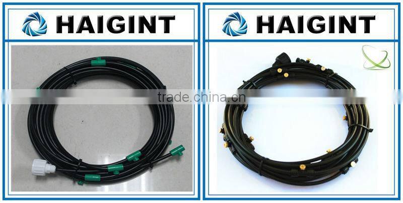 TY0300 2016 DIY New Design Outdoor High Quality Low Pressure Professional Greenhouse Misting Cooling System