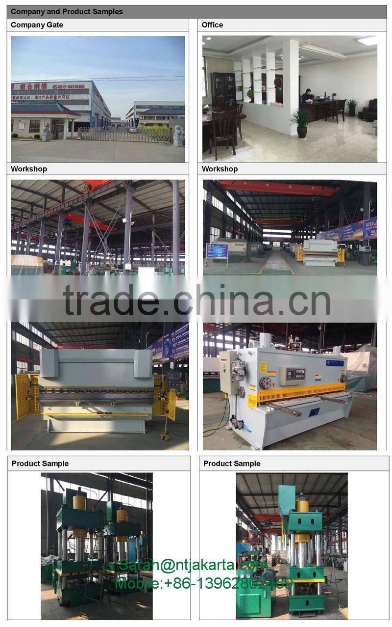 2015 NEW WC67Y-200T3200 hydrulic plate semi-automatic press brake bending machine manufacturer