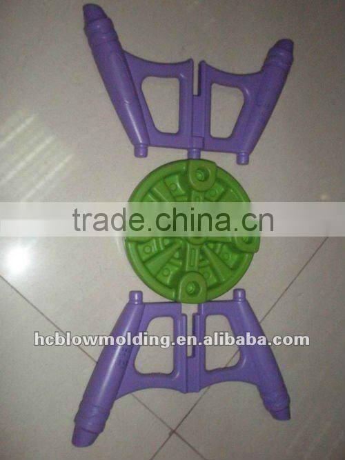 OEM blow molding plactic charis for dinner Shower chair with Back Huizhou factory