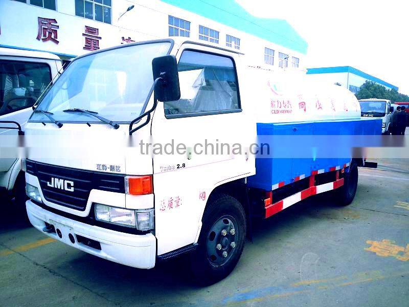 JMC high pressure washing truck,high pressure vacuum suction truck 6000L