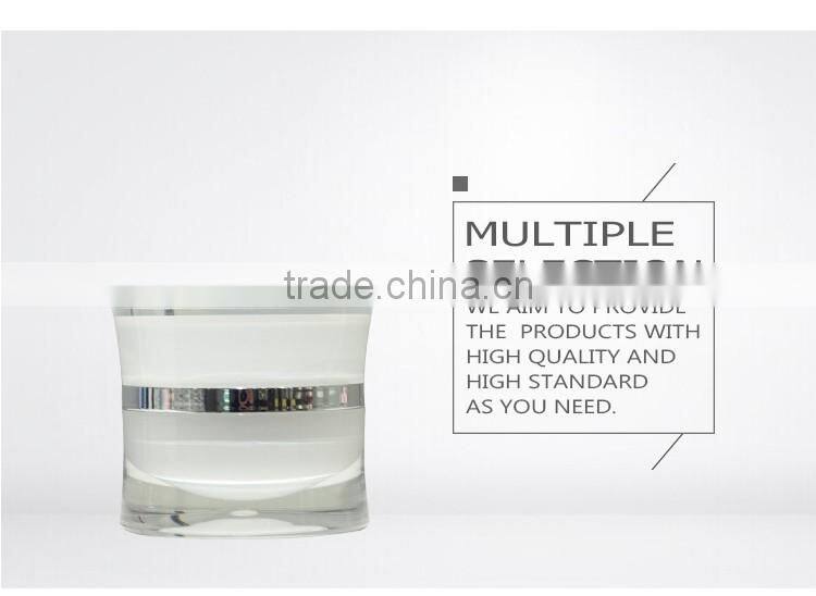 Best selling professional made empty round shaped acrylic cream jar