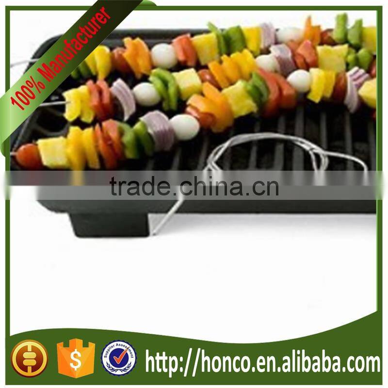 steel BBQ grilling flexible skewers
