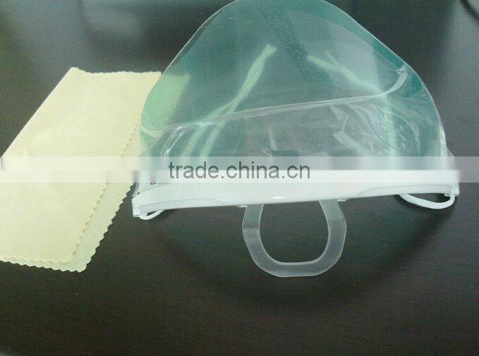Transparent Protective Face Mask with Splash Shield
