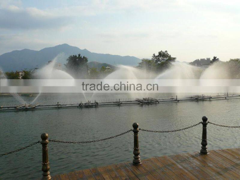 Large scale musical dancing fountain project