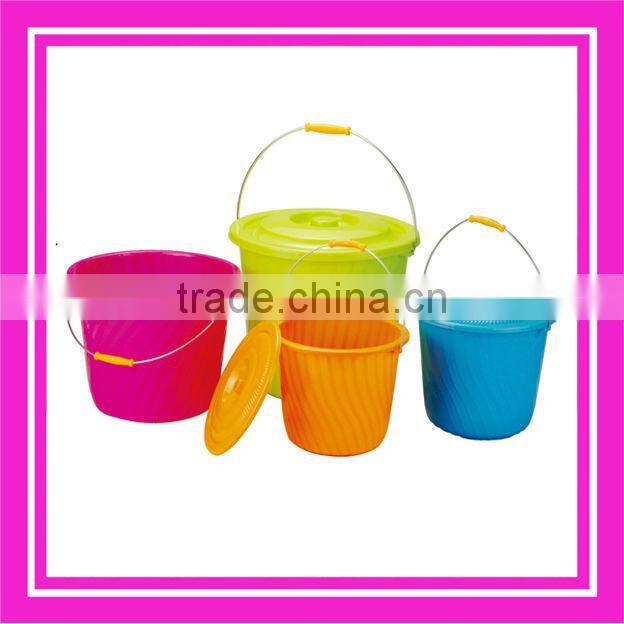 plastic bucket with cover wholesale