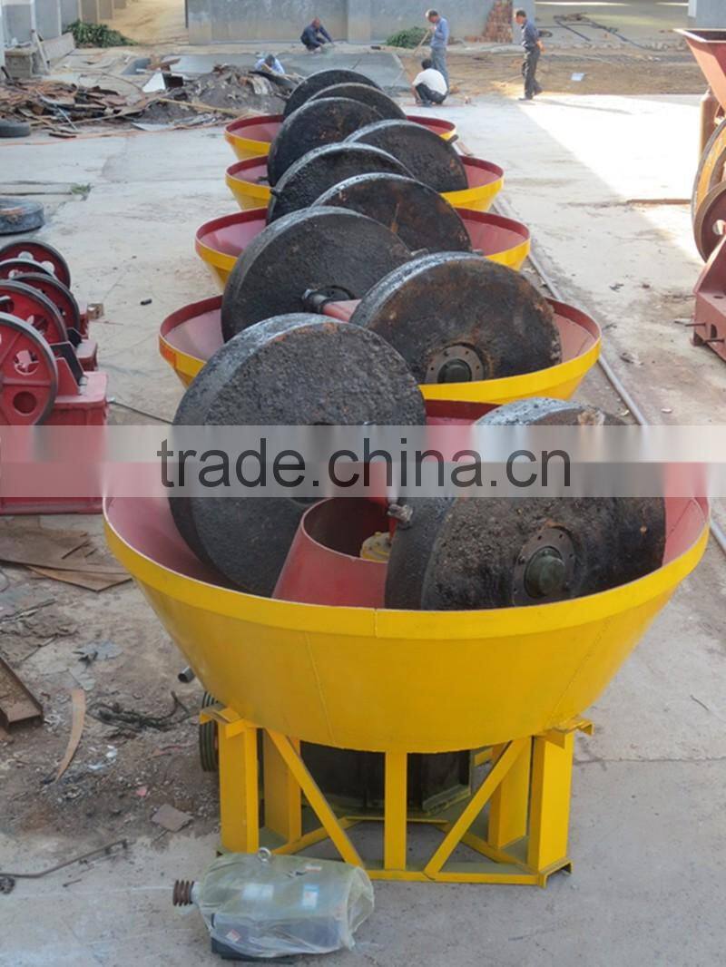 Standard technical tall redound high yield GolD Ore Wet Pan