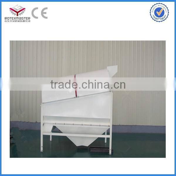 CE approved rotary screener/sawdust sieving machine before making wood pellet