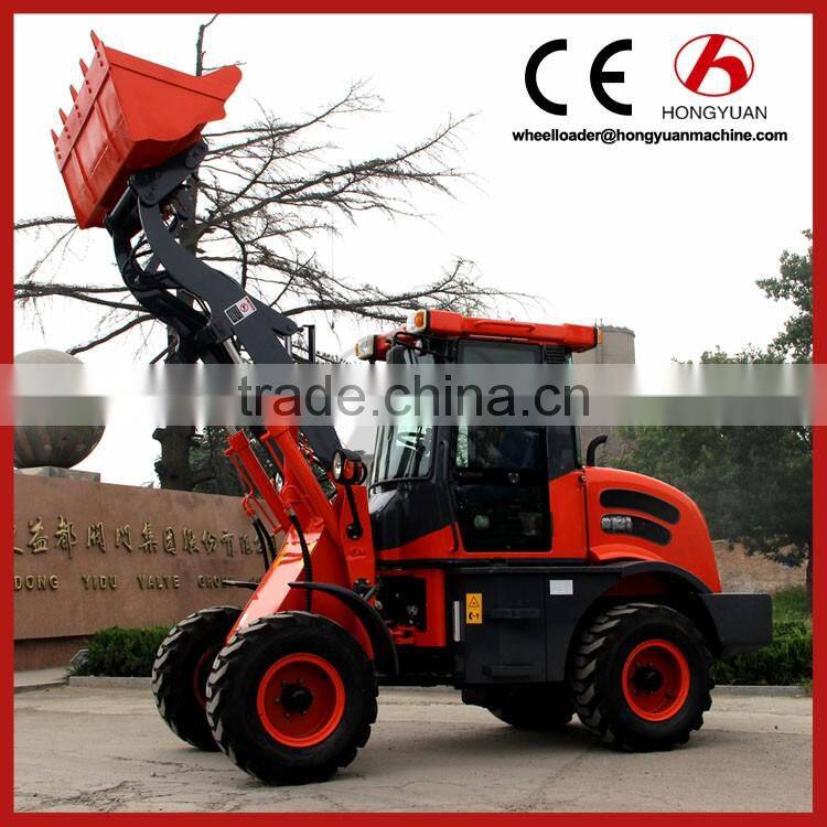Chinese top brand wheel loader/ 1.5 ton backhoe loader brands