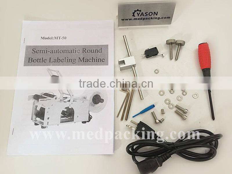 BL-50 Semi-automatic Round Bottle Labeling Machine