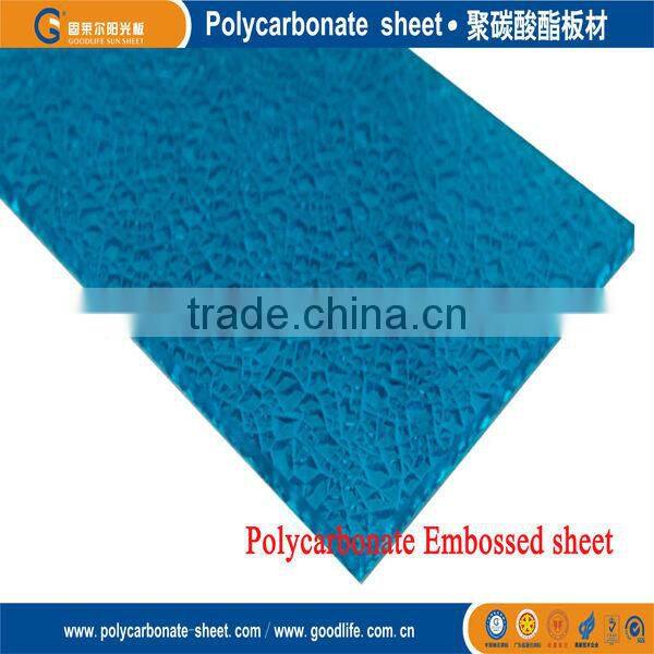 Best price Polycarbonate embossed sheet