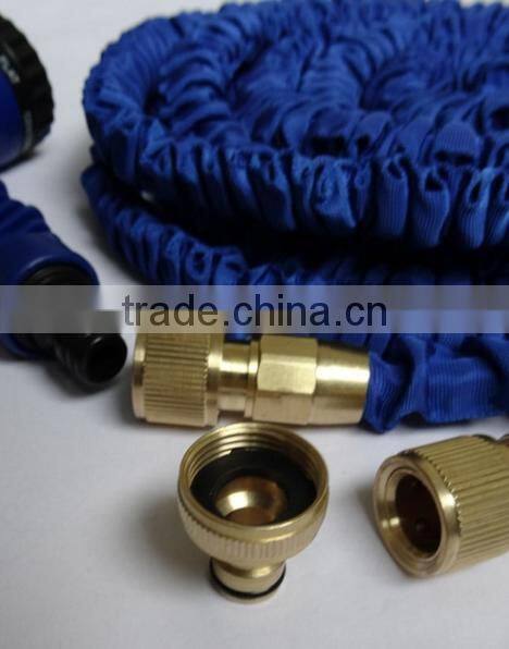 100 Feet blue Expand Expanding Flexible Garden Water Hose