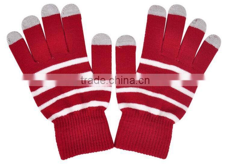 soft warn golves for touch screen smart mobile phone