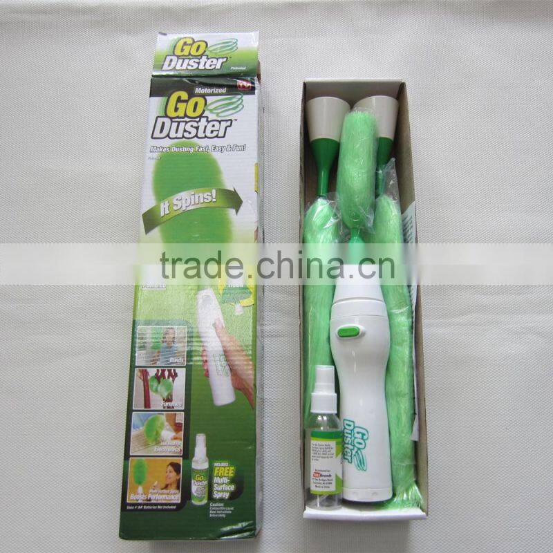 New Design Automatic Electric Duster Three-piece With Cleaning Spray Bottle