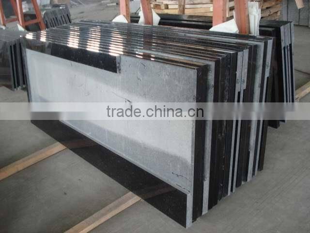 golden black galaxy granite table top