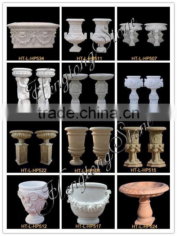 Decorative Garden Stone Flower Pot