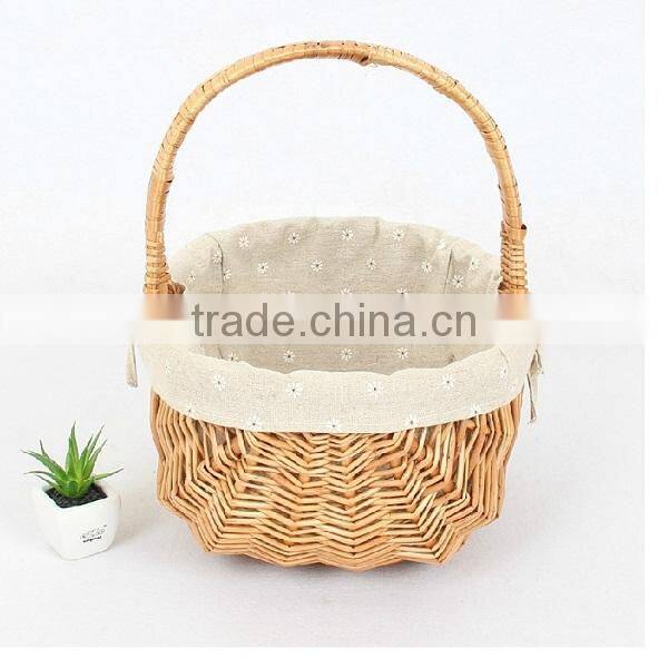 wholesale cheap stunning wicker baskets for Kid wicker shopping basket