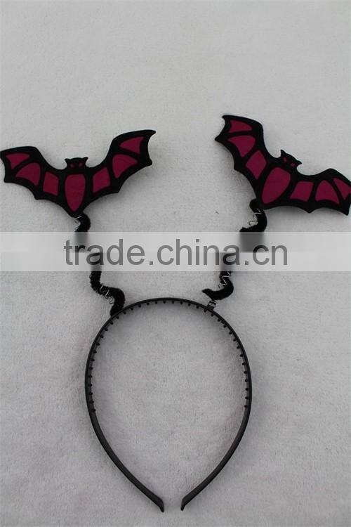 Halloween Red Bat Hairband Vampire Bat Headband