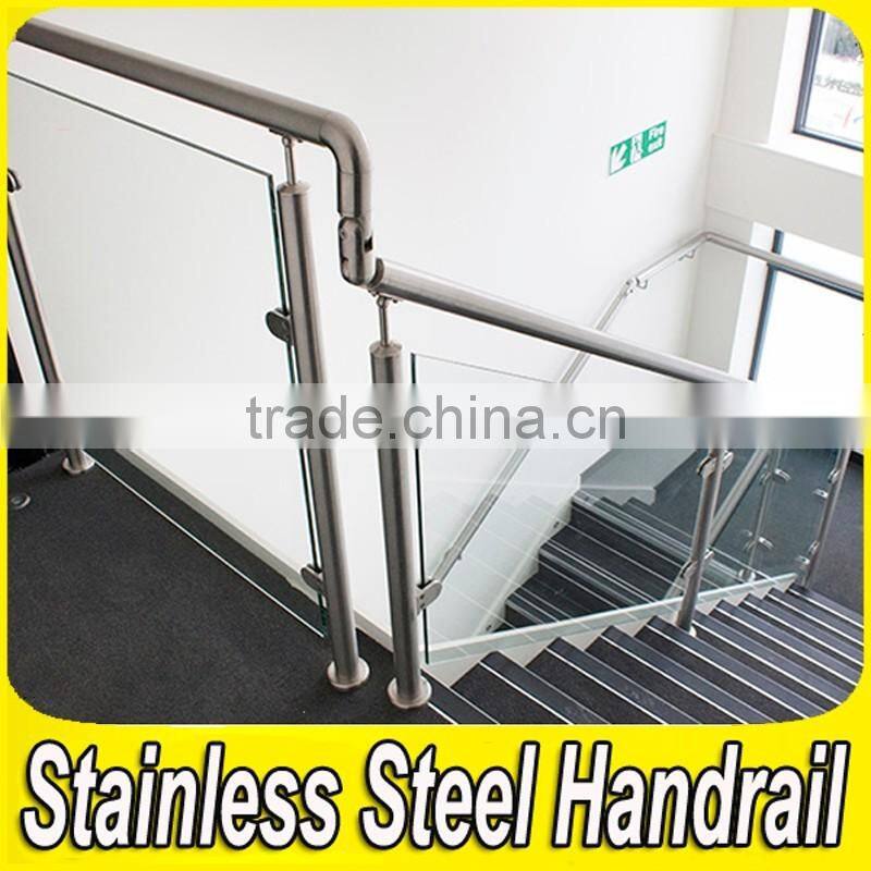 Stainless Steel Glass Stair Railing Cost