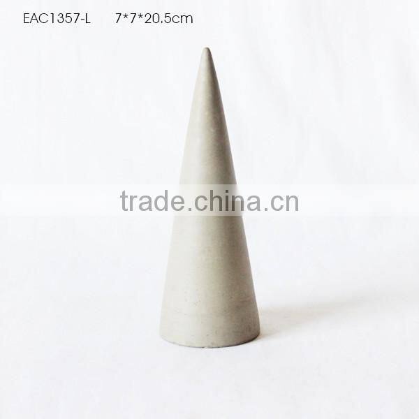 Concrete or cement homewares christmas decoration Star Ornaments