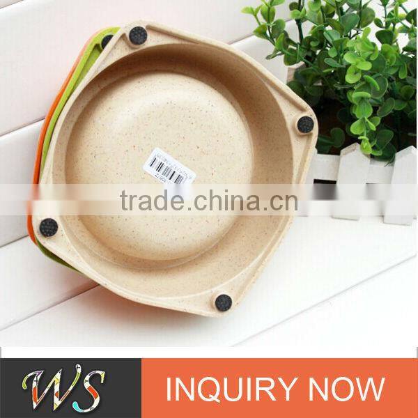 Eco-friendly Bamboo Fiber Dog Feeding Bowl