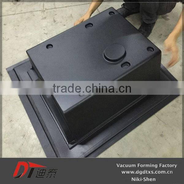 low price of thick and large plastic cover by vacuum forming factory
