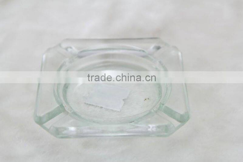 square glass ashtray, colored glass ashtray,ashtray
