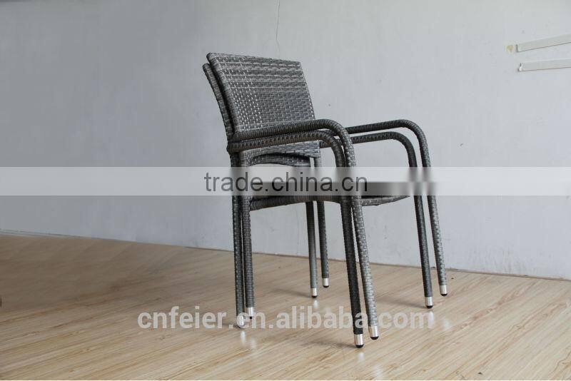 A6156CH Wicker Woven Furniture Set Rattan Outdoor Chair
