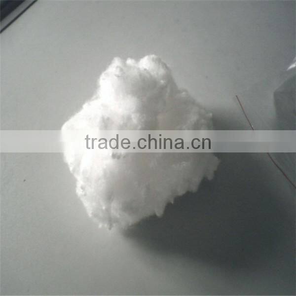 Regenerate dyed polyester fiber 7d 15d siliconized fiber