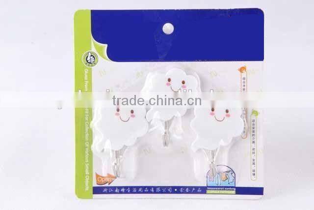 3PC cloud shape plastic hook