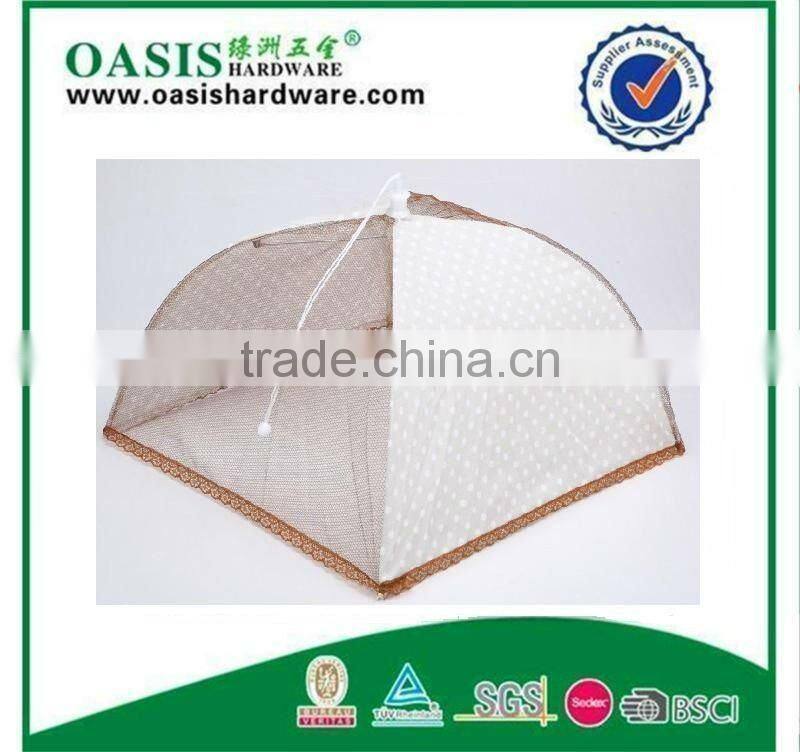 mesh table food cover Polyester mesh food cover Net Food Cover /New collapsible portable ofawidevariety beautiful Food cover