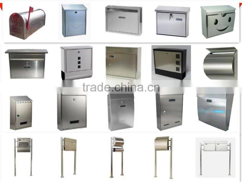 CT-9002 Wall mounted Stainless steel mail box
