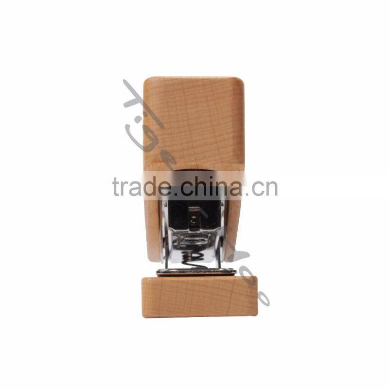 Best Selling Mini Wooden 24/6,26/6 Stapler With Staples