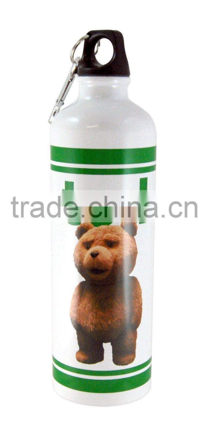 Cute Printing Water Bottle Aluminum Sport Bottle