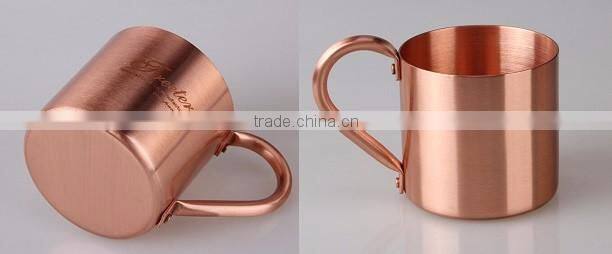 Manufacturer high quality moscow mule mug pure copper mug