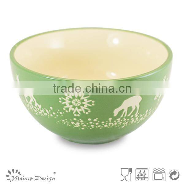 Novelty ceramic Christmas bowl