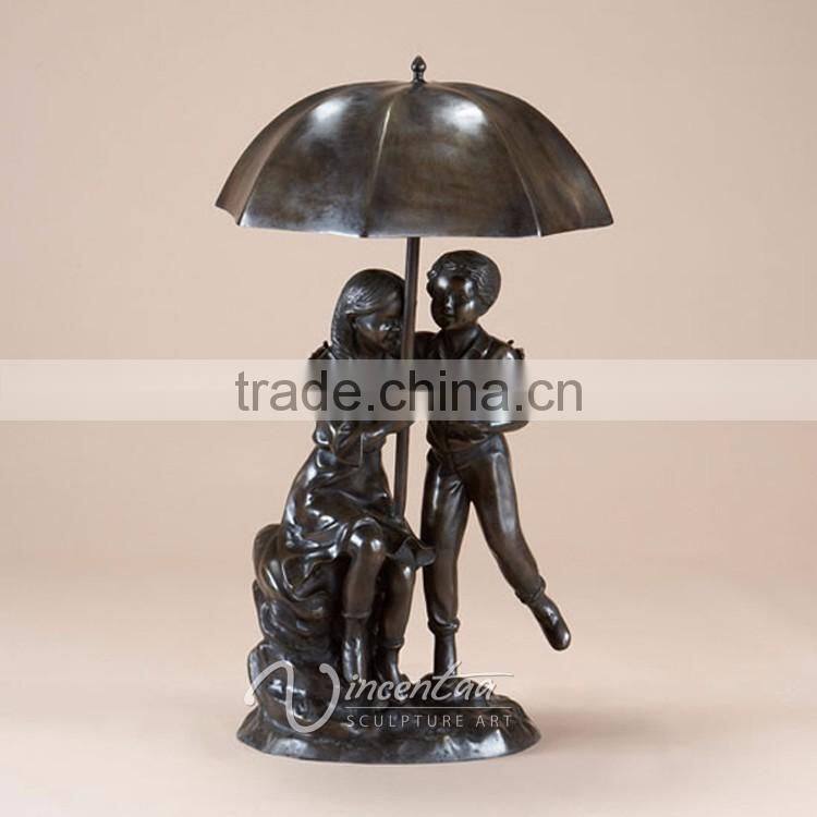 New Design Popular High Quality Outdoor Boy and Girl Fountain (Custimized Service)