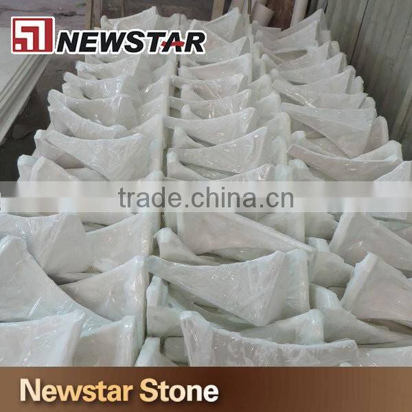 Newstar cultured marble foot rest for bathroom