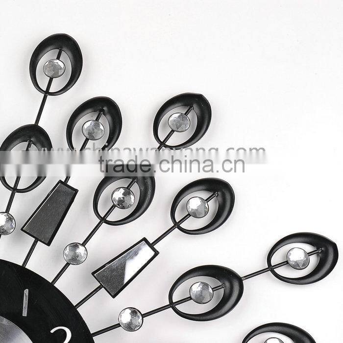 China Manufacturer Lower Price Cool Colored DIY Wall Clock