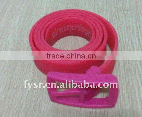 2016 Unisex Fashion Colorrubber Golf Silicone Belt