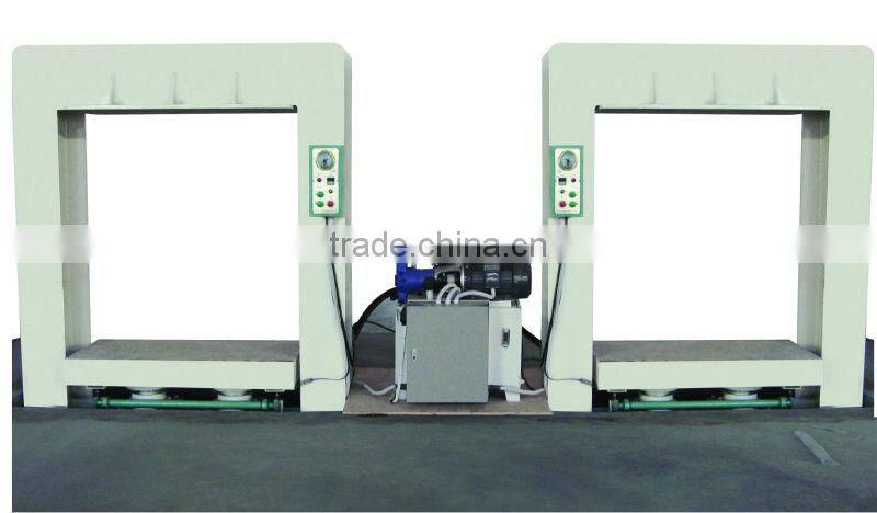 high performance hot press 120T one-driving-two bentwood machine,