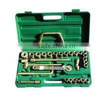 non sparking tools 1/2'' Dr Socket Set 28pcs