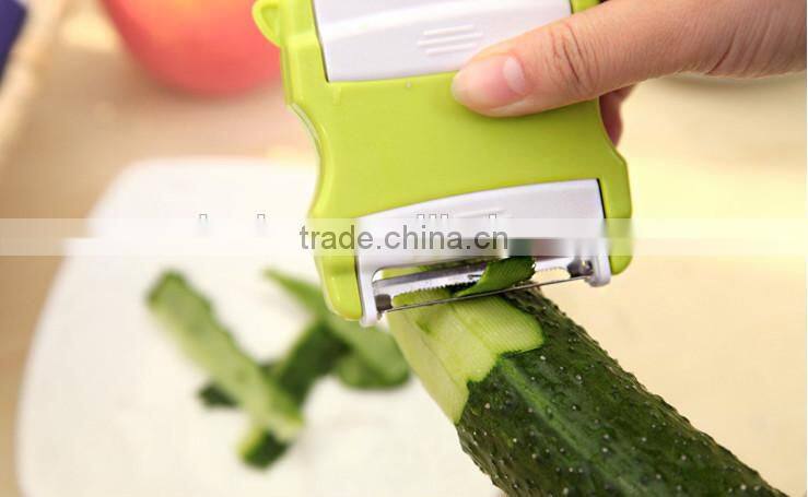Clean and Safe Multifunction Fruit / Vegetable Peeler and Shredder