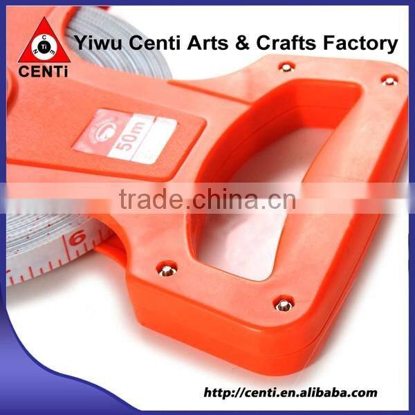 Hot Sale Cheap pink 10~100m Fiberglass Tape Measure Industrial Fibre Glass Tape Measure