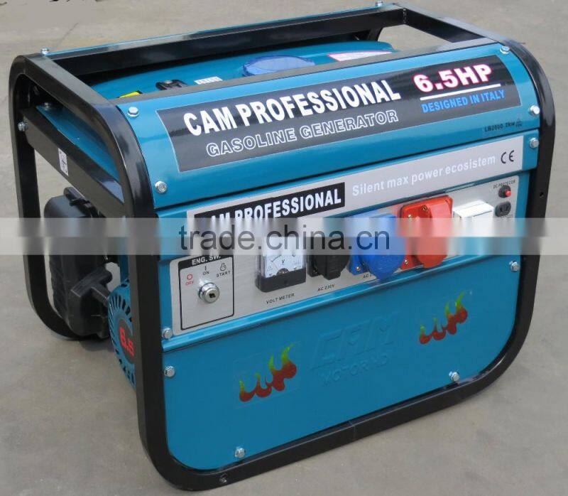 Three phase Aluminium swiss kraft style power 7500w gasoline generator