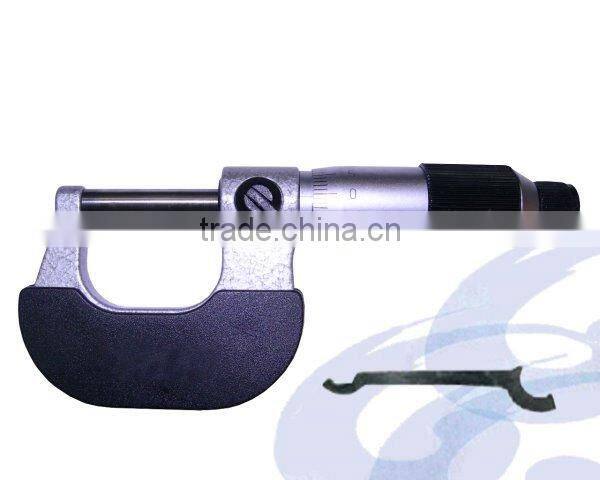 0-25mm Micrometer Ratchet & Spindle Lockout to hold measurement