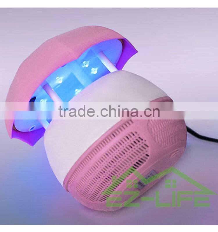 2017 Solar LED light lamp insect killer electric mosquito zapper