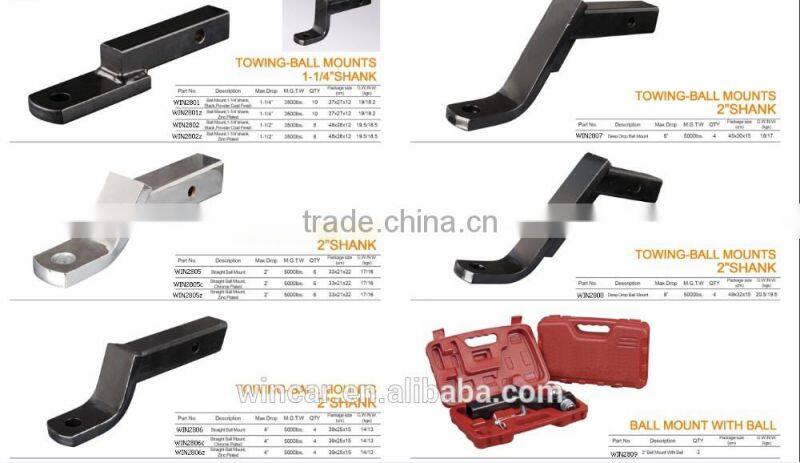 CLEVIS BALL MOUNT With Solid Shank