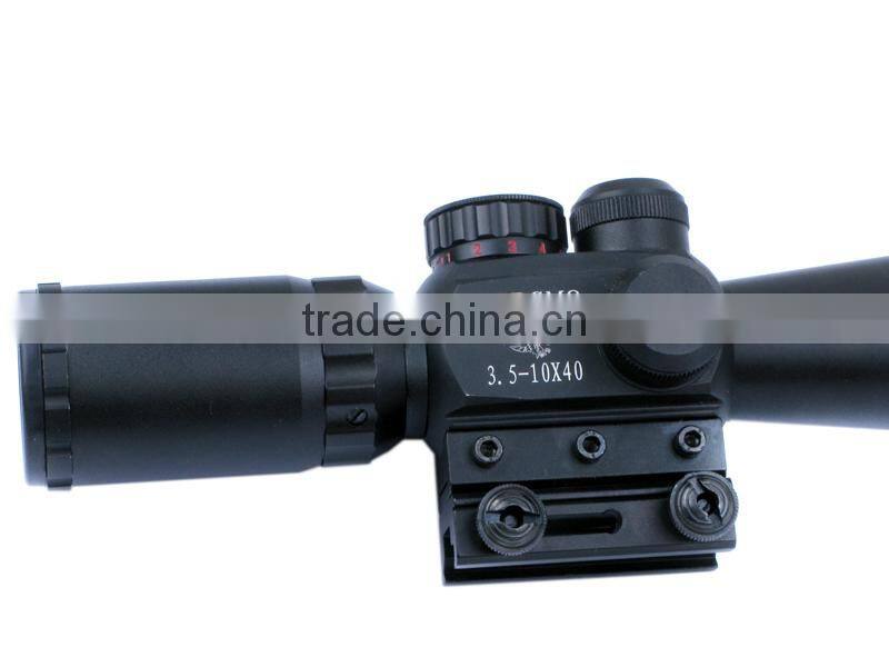 Accurate M8 3.5-10x40 50mW Shockproof Waterproof Hunting Riflescope